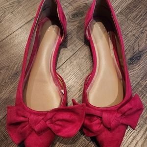 Ladies Pink Slip ons